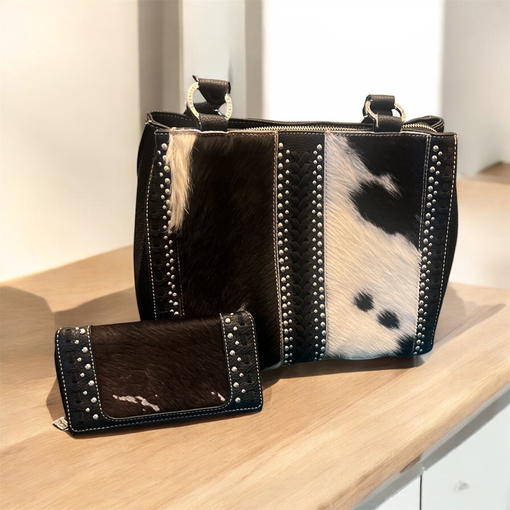 Trinity Ranch By Montana Leather Western Purse And Wallet